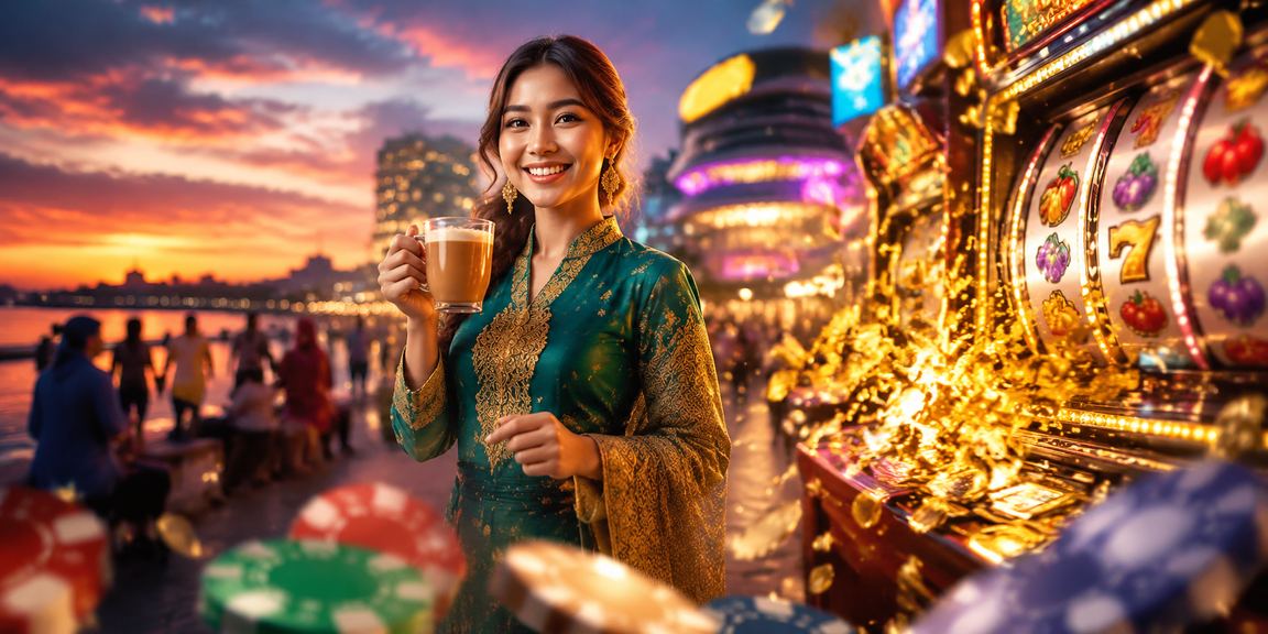 Permainan slot tema Hari Raya di Kota Kinabalu