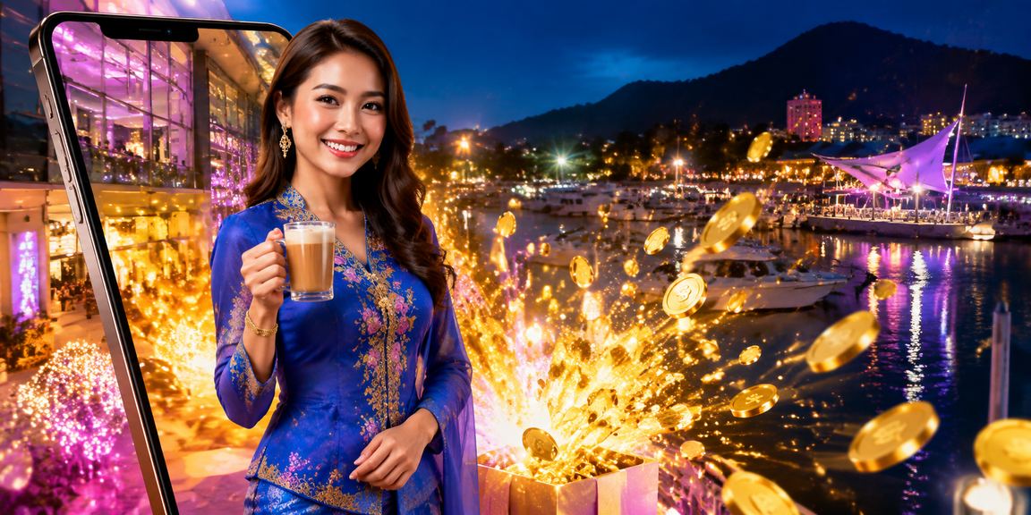 Pengalaman kasino mudah alih bergaya baju kurung di Langkawi